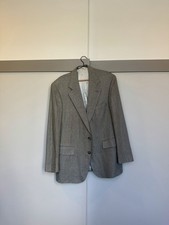 Vintage Polo University Club Ralph Lauren Houndstooth Blazer Mens L Made USA 46R