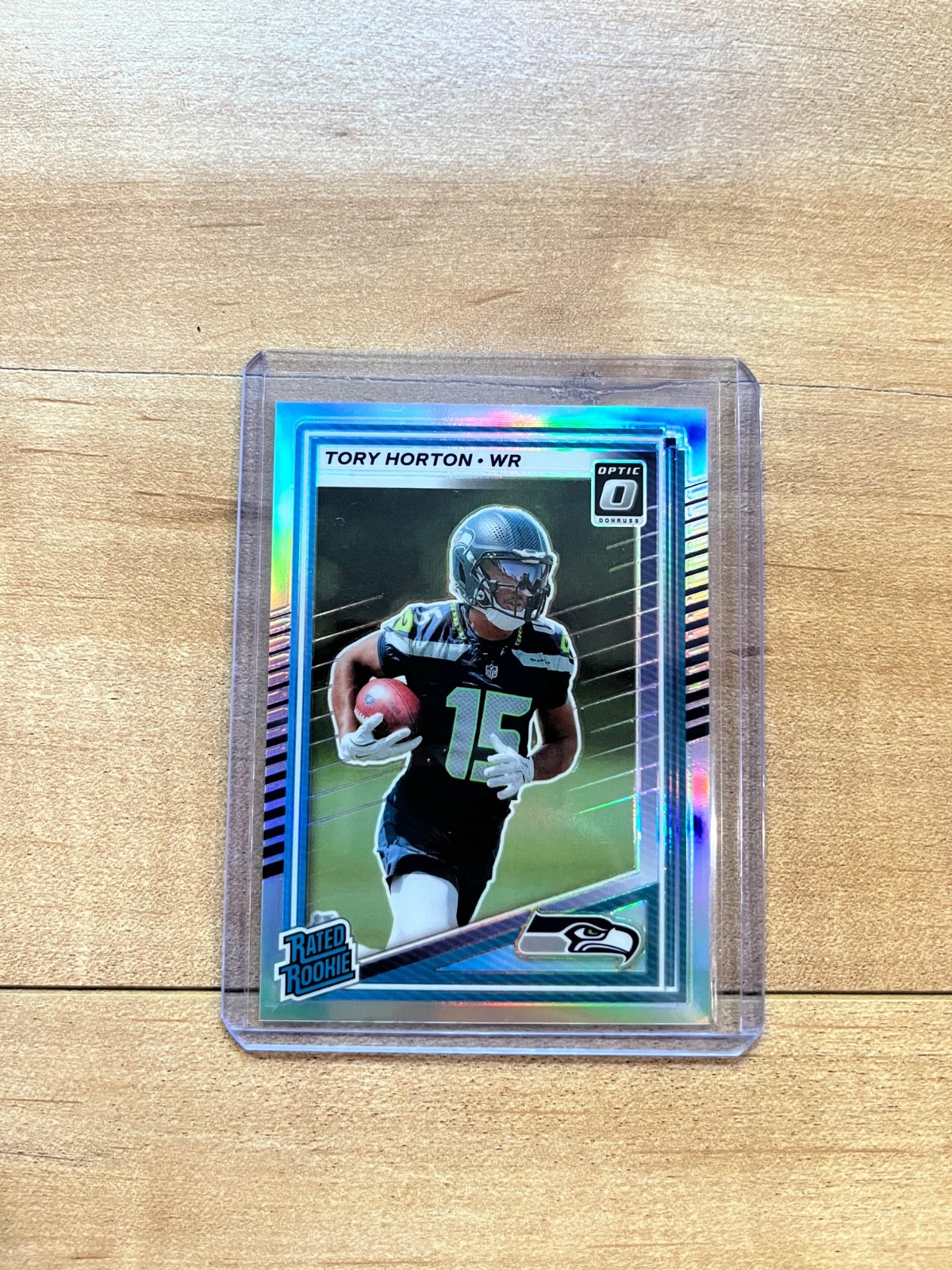 2025 Panini Donruss Optic Preview #388 Tory Horton Holo Silver Rated Rookie RC