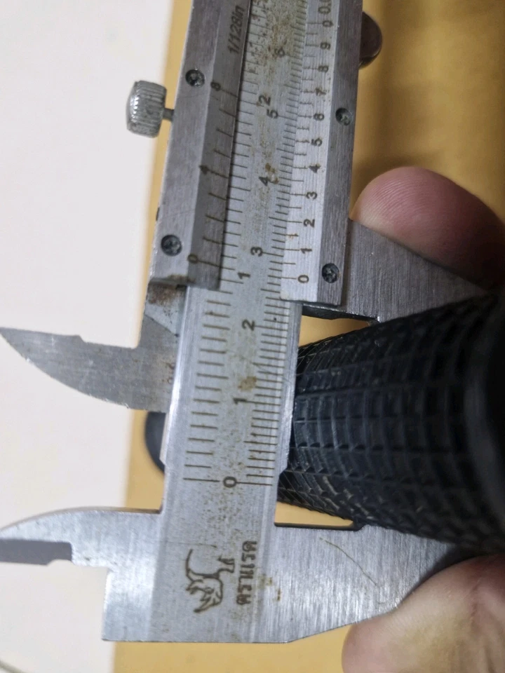 Empuñadura de goma Kawasaki LH D1 J1 J1T J1TL J1TRL Nos jp Foto 3 de 4