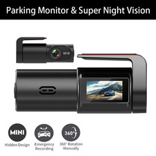 FHD Dash Cam G-Sensor 24H Parking Monitor Night Vision Loop Recording Car DVR