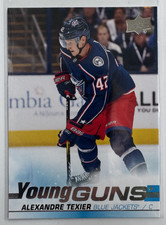 Alexandre Texier Young Guns 2019-20 Upper Deck Series 1 #225 Montreal Canadiens
