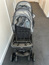 Graco Stadium Duo Tandem Pushchair With Click Connect - Black/Grey