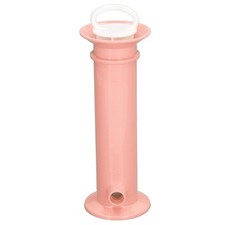 Pink Baby Food Pouch Filler Pure Color Plastic Fruit Squeeze Puree Filler