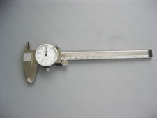 Mitutoyo Dial Caliper 505-633-50 Used Made In Japan without Case Uncalibrated