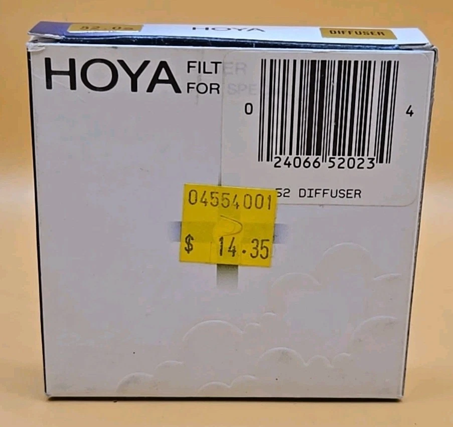 Vintage Hoya Filter 52mm Diffuser w/ Paperwork - Made in Japan - Image 4 of 4
