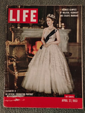 Life Magazine / April 27 1953 / Queen Elizabeth II Coronation / Shane Alan Ladd