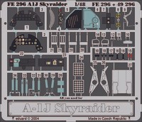Eduard Accessories Fe296 - 1:48 A-1J Skyraider - ÄTzsatz - Neu