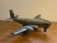 GAMA Clipper Sky Chief Tin Friction Toy Plane Germany AA-45
