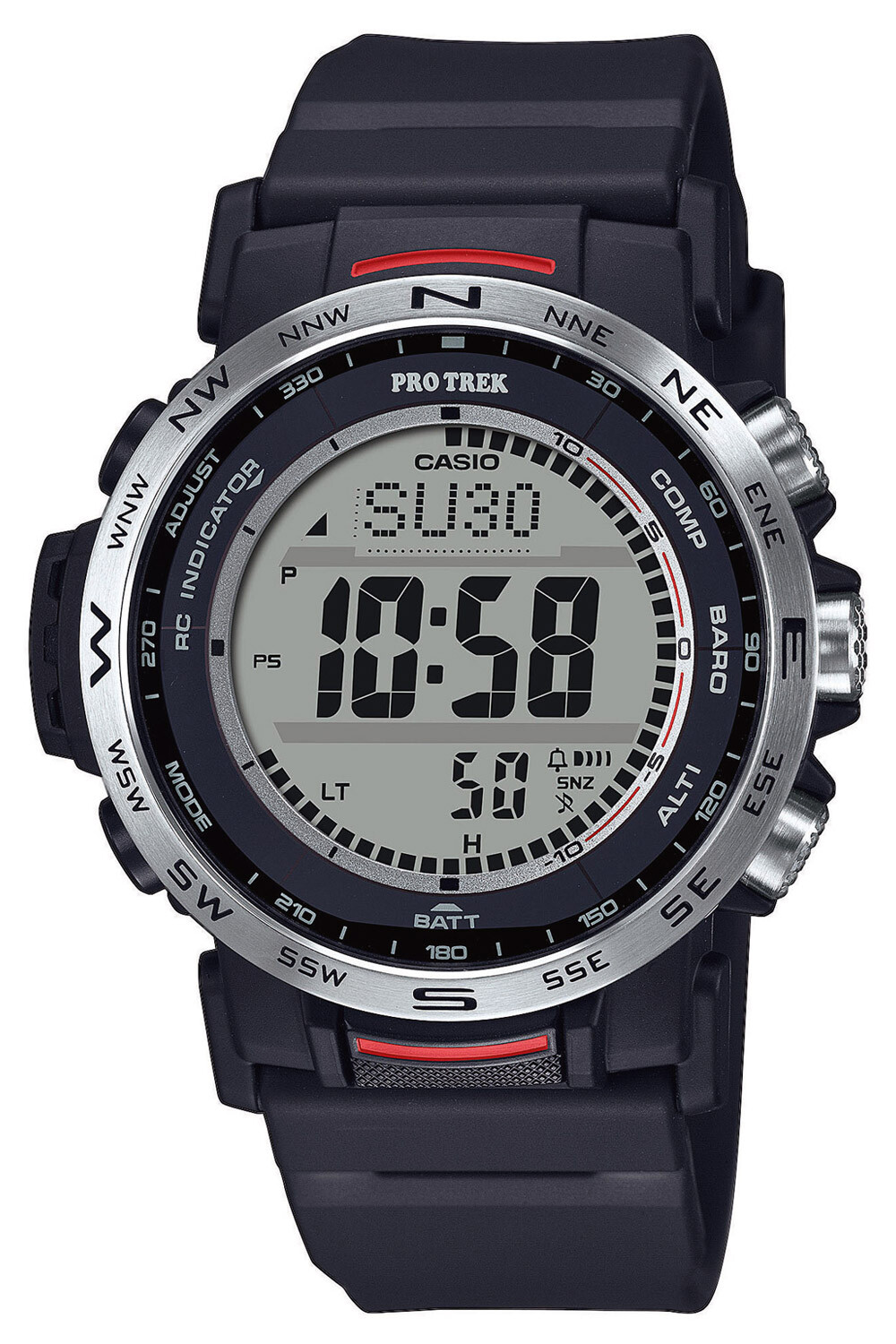 Casio Pro Trek Outdoor Men's Watch Radio/Solar Black PRW-35-1AER