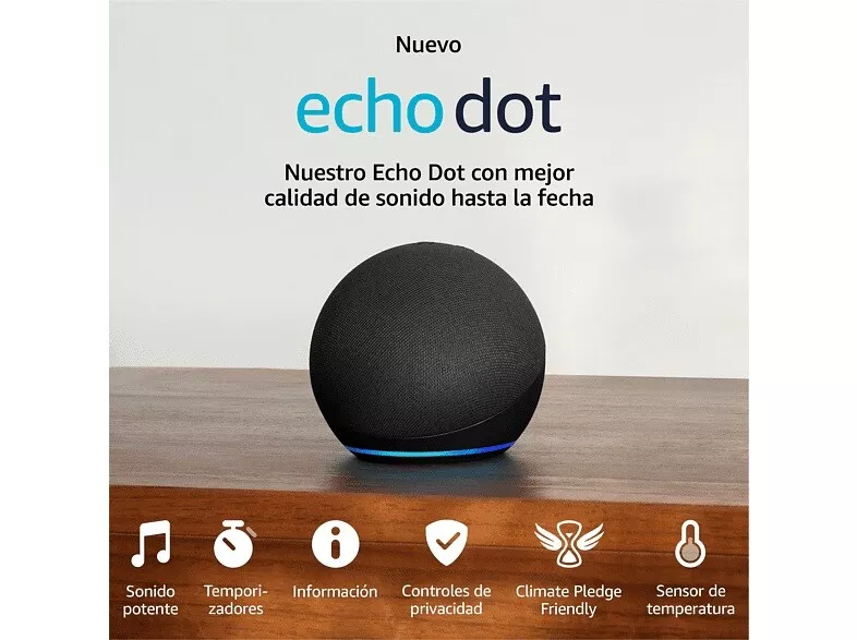 Echo Dot (4.ª generación) Altavoz inteligente con Alexa – WiFi