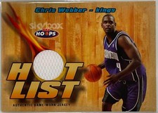 2004-05 Hoops #HL/CW Chris Webber Hot List Jerseys