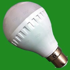 Image of 3x 6W LED GLS Globe Bayonet Light Bulbs BC B22 Lamps, 2700K Warm White