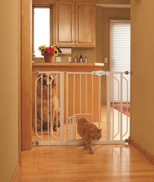 extra wide pet gate pressure mount
