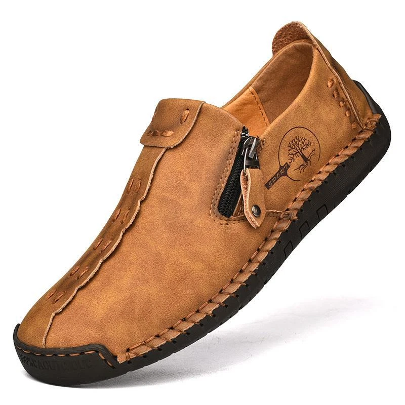 Unbranded Boat Shoe Leather Upper Casual Shoes for Men for  display picture 2