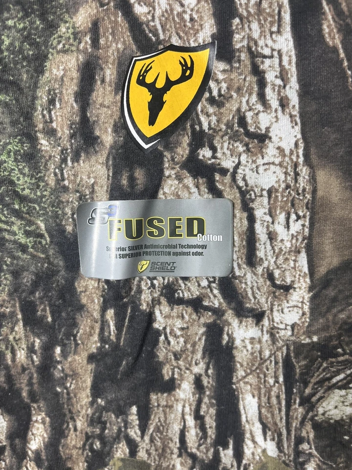 ScentBlocker Mens S/S Shirt Realtree Edge - XL Camo Fused Cotton - Image 3 of 4