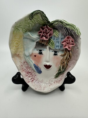 Ellen Williams By Ganz Sassy Lady Makeup Trinket Dish 80 s Chic