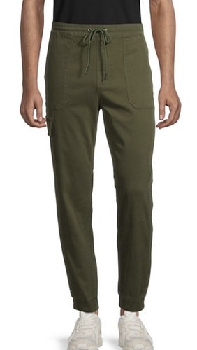 JOE'S Jeans Men Olive Green Drawstring 