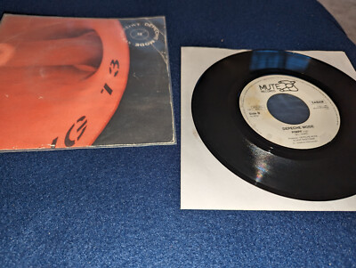 Depeche Mode - Strange Love/Bong 46013 / 7'' Single Vinyl 1987 Belgium WHITE Lab.
