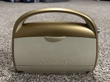Cuttlebug Cricut Die Cutting Embossing Machine Anna Griffin Gold Machine Only 