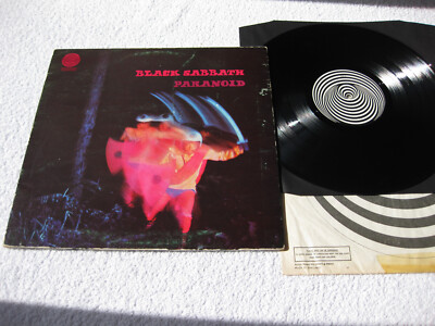 Black Sabbath ‎– Paranoid , Vertigo – 6360 011 , Vinyl , LP Album