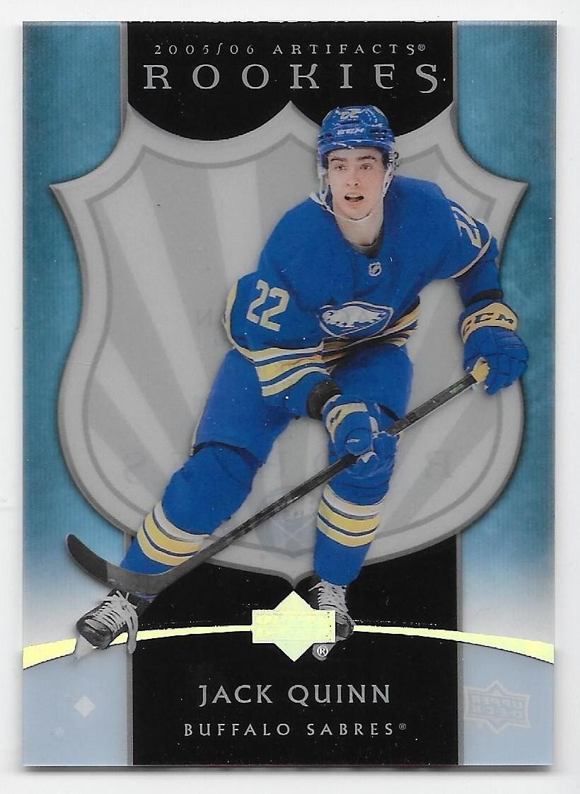 22/23 UD ARTIFACTS 2005-06 CLEAR CUT RETRO ROOKIES Jack Quinn