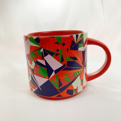 Teavana 2016 Bright Colorful Prism Geometric Coffee Tea Mug