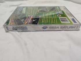 Worldwide Soccer Sega Saturn New With Tears On The Plastic 1 Crack in Case 