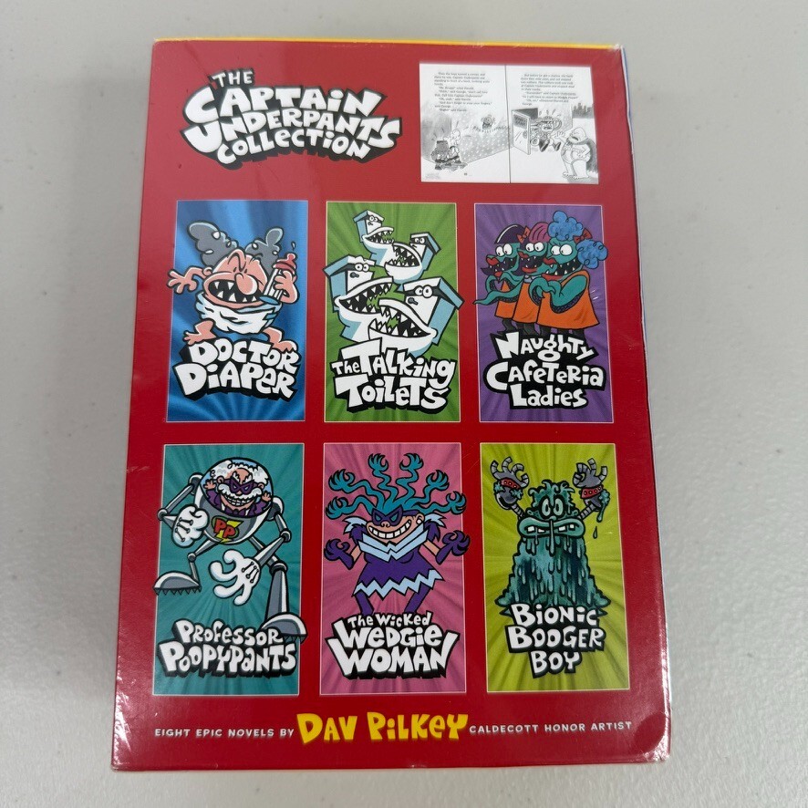 captain underpants box7冊入り Captain Underpants Full Color