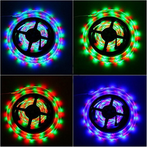 2835 RGB 5M DC12V Ribbon diode led Strips Light Flexible IR WIFI Controller - Picture 6 of 12