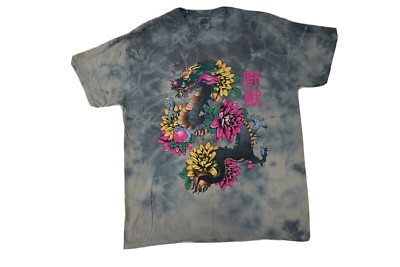 Rue 21 Womens Tie Dye Dragon Celebration Shirt New S, 1X, 2X, 3X