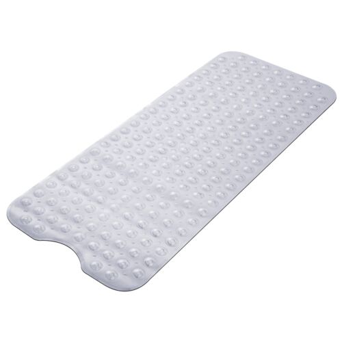 Tappetino antiscivolo per vasca da bagno (40 x 16) pollici extra lungo antibatterico tappetino doccia bagno - Foto 3 di 25