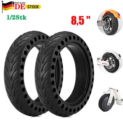 MARKENLOS E-Scooter Vollgummi Reifen 8,5" für Xiaomi M365 PRO 1S 1 2 Soflow Honeycomb DE