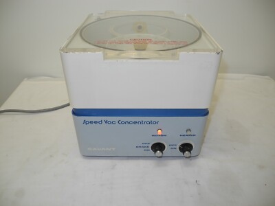 SAVANT INSTRUMENTS SVC-100H SPEED VAC CONCENTRATOR & RH40-11 ROTOR NO HEAT