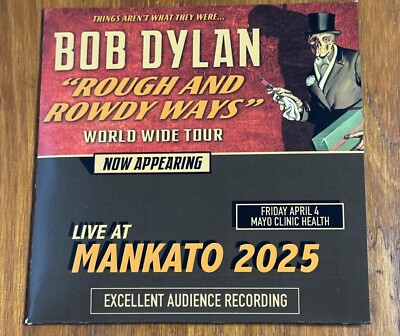 Bob Dylan - Mankato, MI, USA 2025 - 2CD set