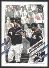 Do It for the Fans! (Eloy Jimenez / Luis Robert) CL #14 2021 Topps White Sox