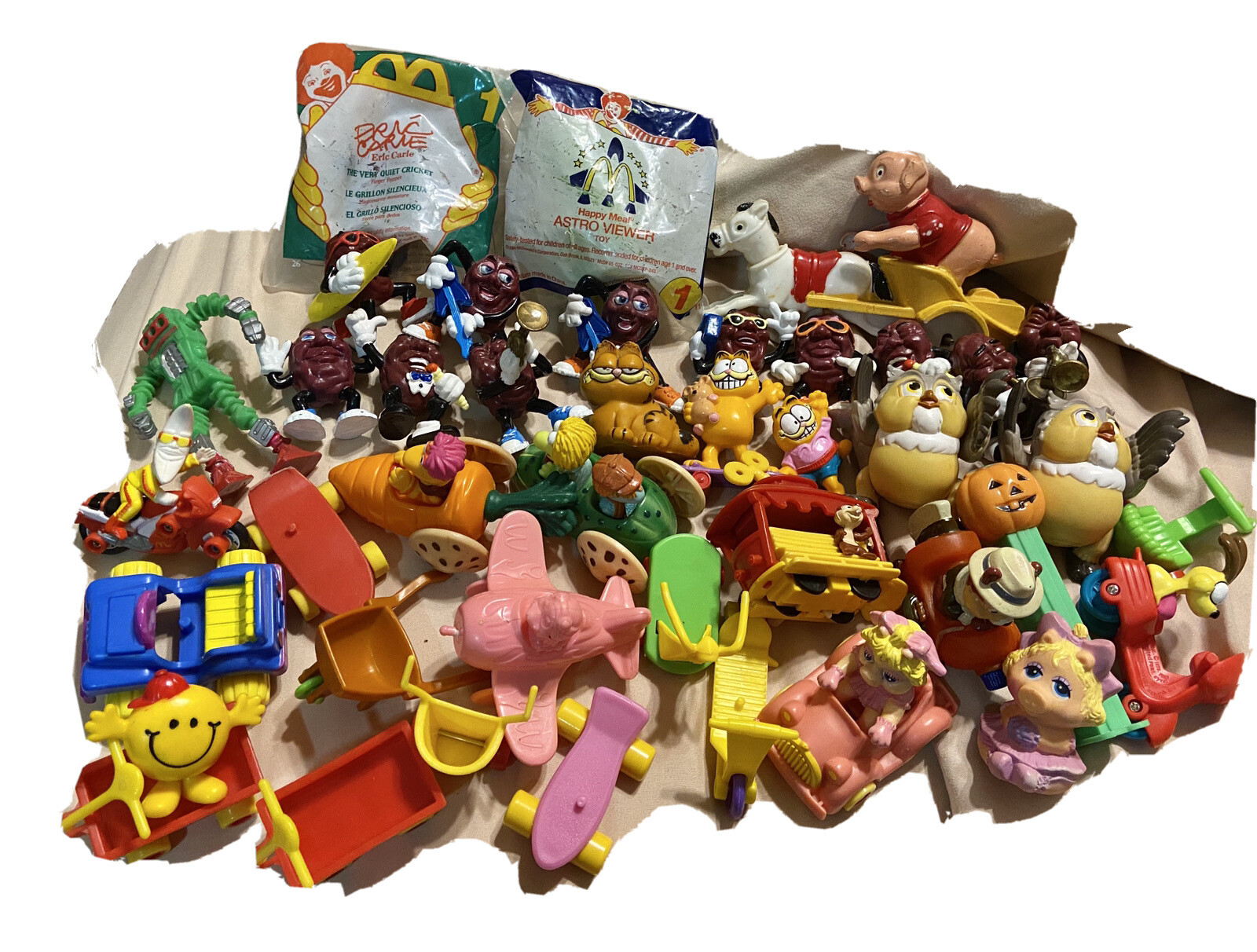 mcdonalds raisin toys