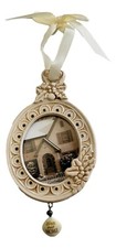 Decorative Photo Frame Ornament "Bless Our Home" Christmas Keepsake