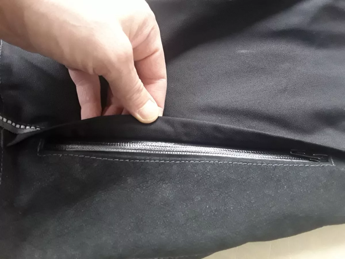 CYCLE SPIRIT PANTS size ( 98 / L ) Riding Textile + genuine leather