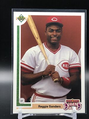 1991 Upper Deck Final Edition #11F Reggie Sanders