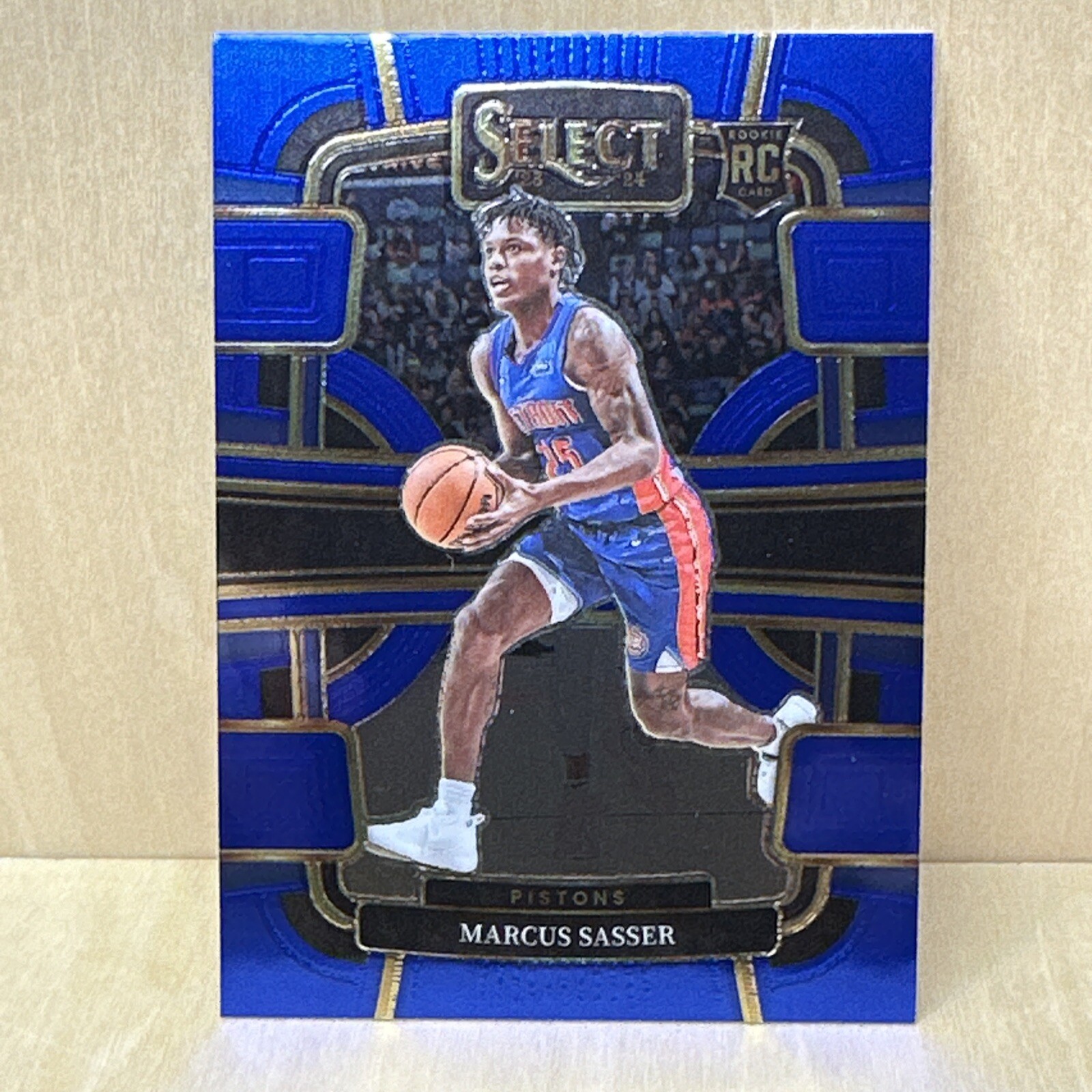 2023-24 Panini Select Blue Concourse Marcus Sasser #70 Pistons RC