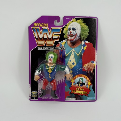 Vintage 1993 Doink the Clown WWF Hasbro Series 9...