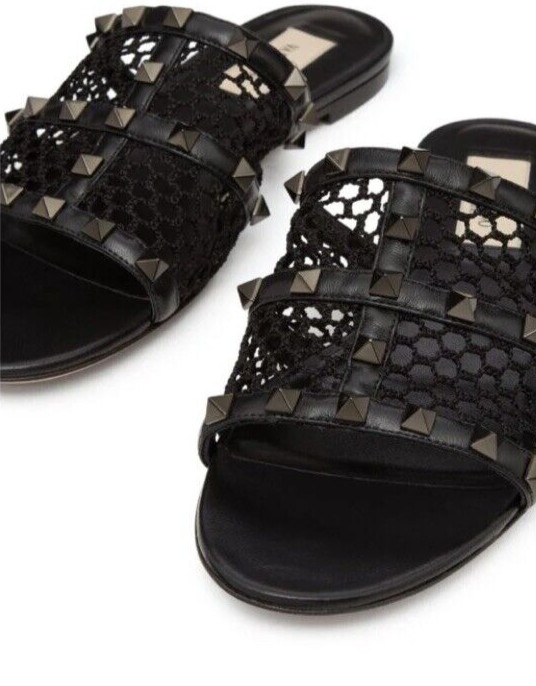 Slide Sandal Valentino Rockstud Inspired Sandals Valentino