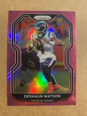 2020 Panini Prizm Prizms Pink #74 Deshaun Watson