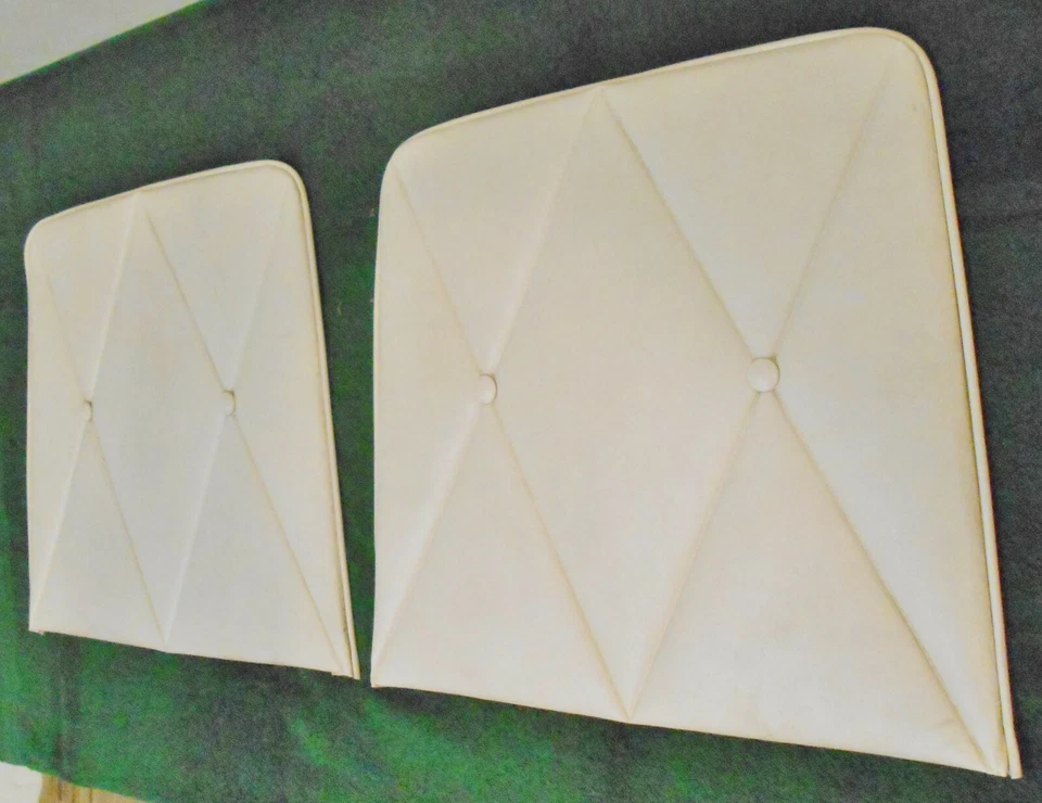 Lincoln Continental Mark III 1969 cupé original blanco asiento tapicería paneles Foto 4 de 4