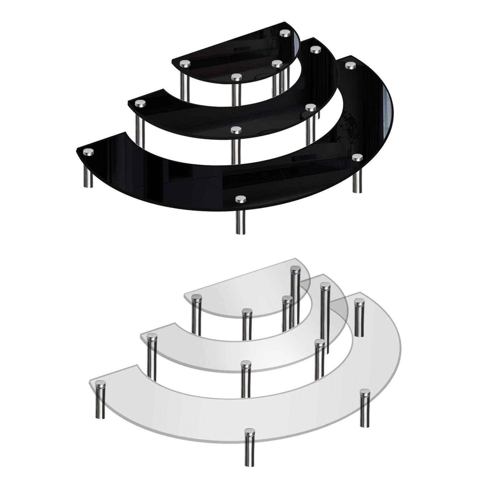 Cupcake Stand Cosmetic Dessert Cupcake Collectible Figure Display Shelf for-image