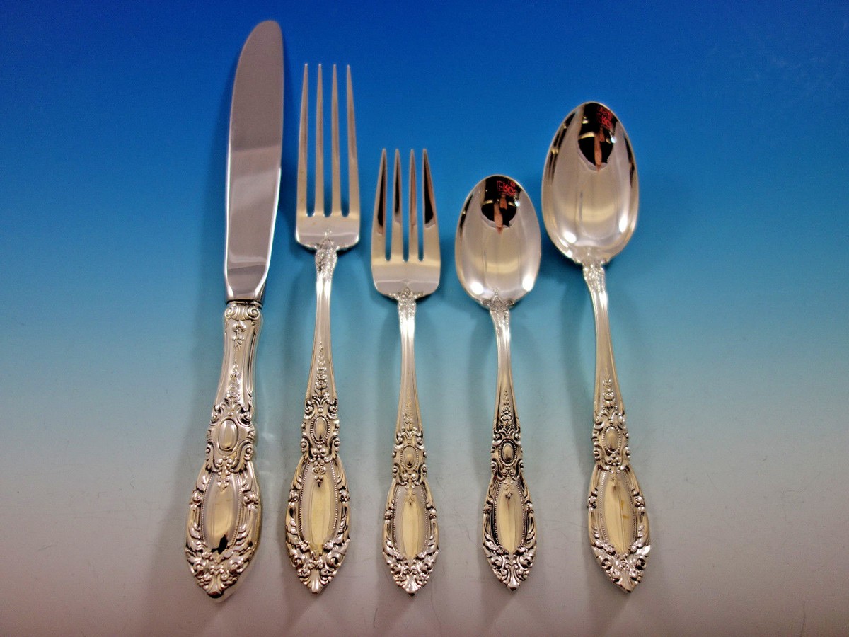 King Richard by Towle Sterling Silver Flatware Set for 8 Service