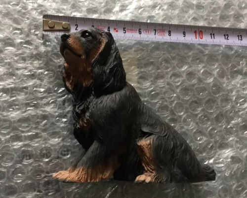 North light Hund Skulptur Dog Figurine Handbemalt Cavalier King Charles Spaniel - Bild 1 von 4
