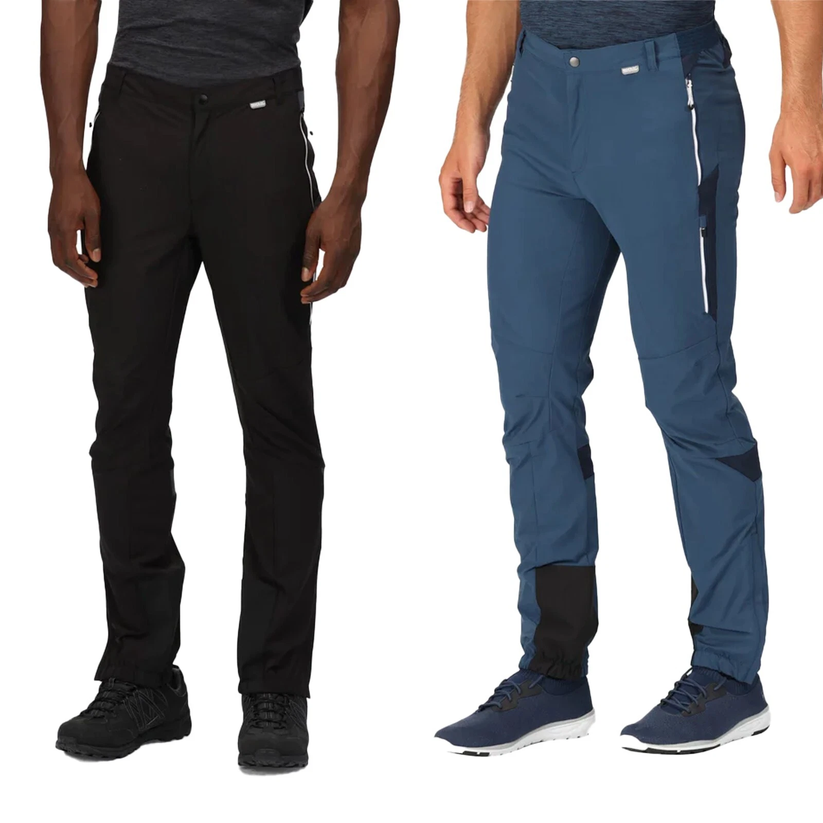 Regatta Mens Mountain III Walking Hiking Stretch Softshell Trousers RRP £110