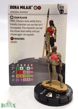 Heroclix Black Panther set Dora Milaje #012 Common figure w/card!