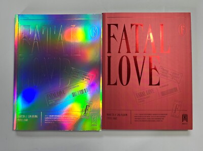 MONSTA X 「FATAL LOVE」サイン会 応募券 MONSTA X FATAL LOVE album NO INCLUSIONS Ver 2 and 3 SET EUC | eBay